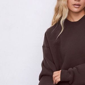 SET Active Unisex Sweatshirt - Espresso - Small